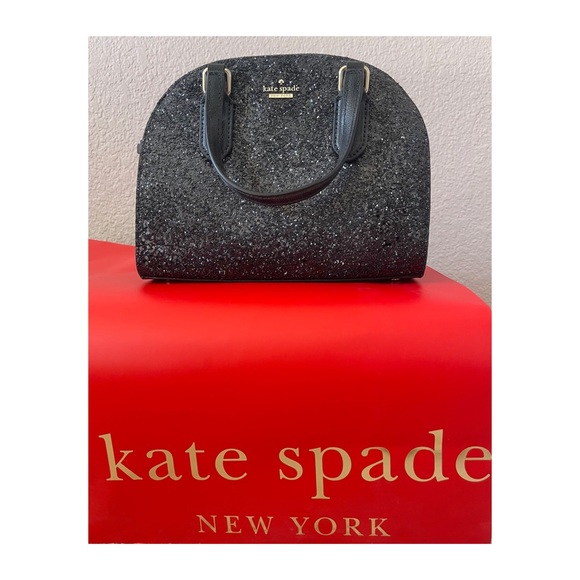 kate spade Handbags - Kate Spade New York
LAUREL WAY GLITTER MINI REILEY SATCHEL